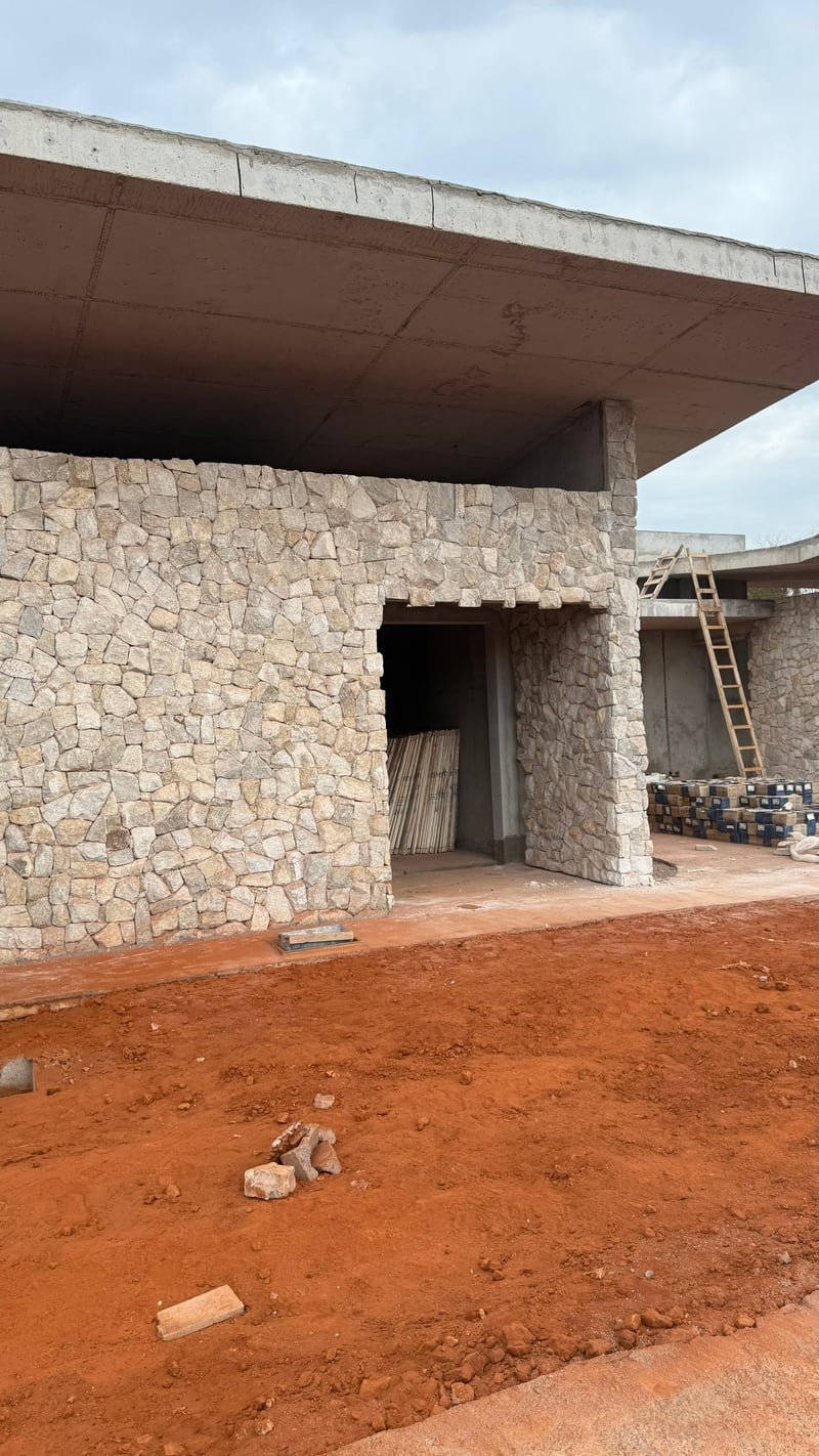 Amostra de revestimento Pedra Moledo